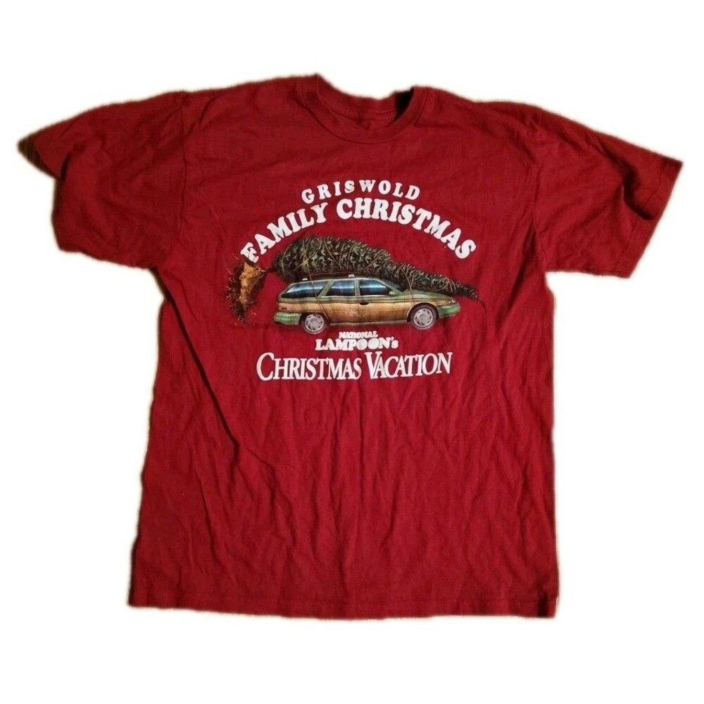 National Lampoon's Christmas Vacation Griswold Family Christmas T-shirt Size M